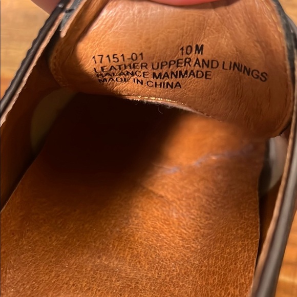 Florsheim Comfortech Black Oxford Shoes with Lace-Up Design, Mens 10 - Picture 8 of 8